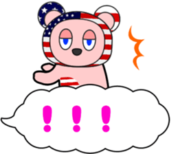 Katakoto-kuma sticker #8469266