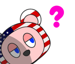 Katakoto-kuma sticker #8469268