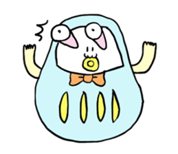 Talking Rainbow Daruma vol.6 sticker #8469422