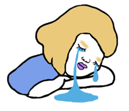 Mysterious girls sticker #8469580