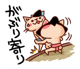 the pad of cat @ Sumo sticker #8469744