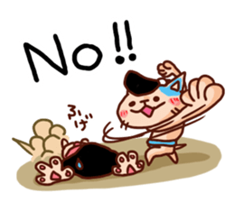 the pad of cat @ Sumo sticker #8469746