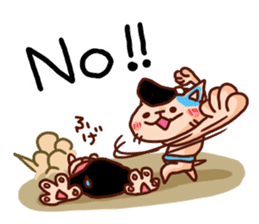 the pad of cat @ Sumo sticker #8469746