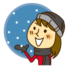 A female sticker 2 ~winter version~ sticker #8469782