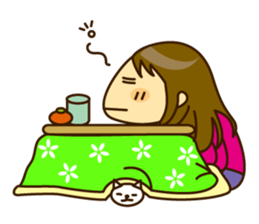 A female sticker 2 ~winter version~ sticker #8469793