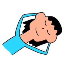 Sticker picture a child is drawn sticker #8470242