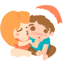Christmas Couples sticker #8470420