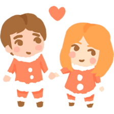 Christmas Couples sticker #8470433