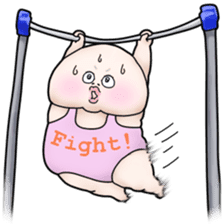 Plump plump ! Moonchi-kun 4 sticker #8470574