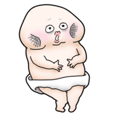 Plump plump ! Moonchi-kun 4 sticker #8470586