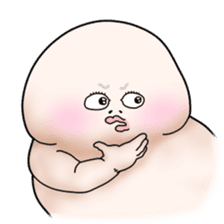 Plump plump ! Moonchi-kun 4 sticker #8470588