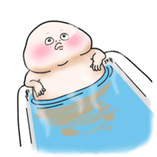 Plump plump ! Moonchi-kun 4 sticker #8470594