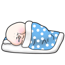 Plump plump ! Moonchi-kun 4 sticker #8470596