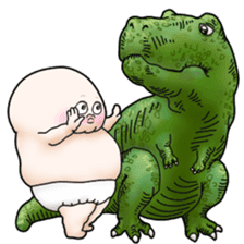 Plump plump ! Moonchi-kun 4 sticker #8470600