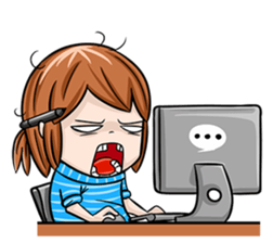 Manee Freelance sticker #8470810