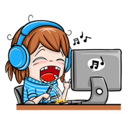 Manee Freelance sticker #8470818