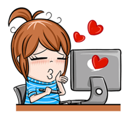 Manee Freelance sticker #8470825