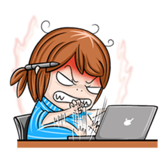 Manee Freelance sticker #8470830