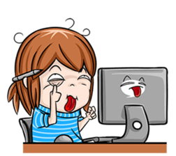 Manee Freelance sticker #8470840