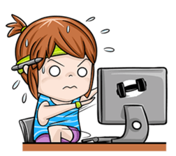 Manee Freelance sticker #8470841