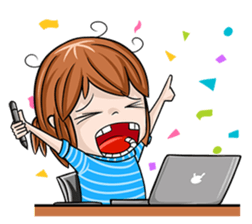 Manee Freelance sticker #8470846