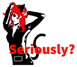 SEXY CAT SPY sticker #8470991