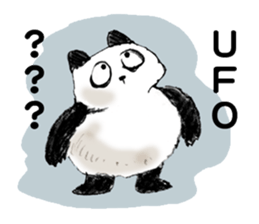 something funny panda sticker #8471099