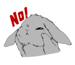 rabbit!rabbit! sticker #8471134