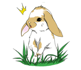 rabbit!rabbit! sticker #8471136