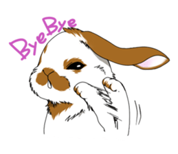 rabbit!rabbit! sticker #8471143