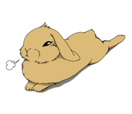 rabbit!rabbit! sticker #8471148