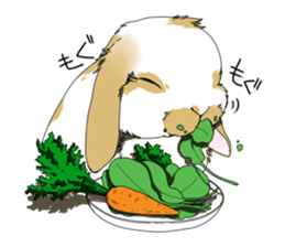 rabbit!rabbit! sticker #8471155