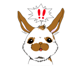 rabbit!rabbit! sticker #8471158