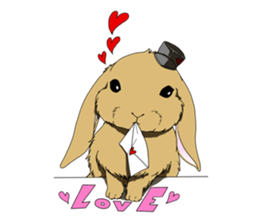 rabbit!rabbit! sticker #8471159
