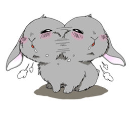 rabbit!rabbit! sticker #8471168