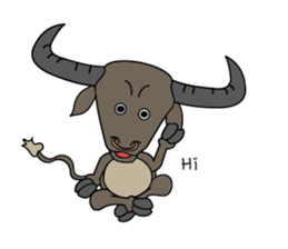 Say Hi by Buff sticker #8471170