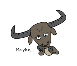 Say Hi by Buff sticker #8471175