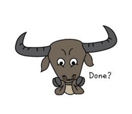 Say Hi by Buff sticker #8471195