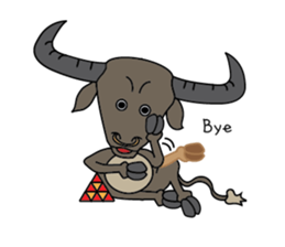 Say Hi by Buff sticker #8471209