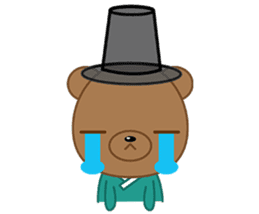 Mini Korea Bear sticker #8471218