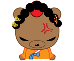Mini Korea Bear sticker #8471221