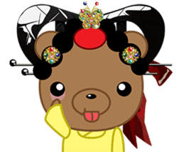 Mini Korea Bear sticker #8471245