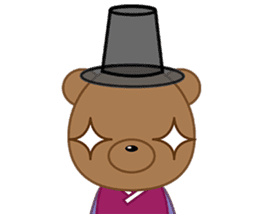 Mini Korea Bear sticker #8471246