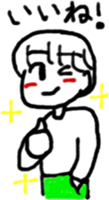 A boyish girl,Lico. 2 sticker #8471570