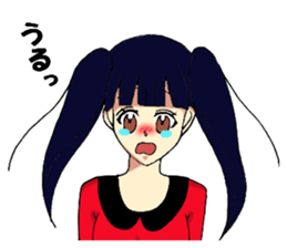 Fashionable girls sticker #8471899