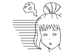 Fashionable girls sticker #8471908