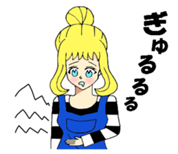 Fashionable girls sticker #8471911