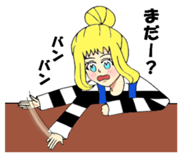 Fashionable girls sticker #8471912