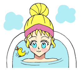 Fashionable girls sticker #8471913