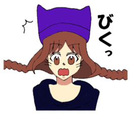 Fashionable girls sticker #8471918